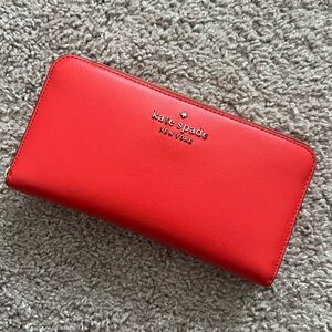 Kate Spade Vibrant Red Wallet